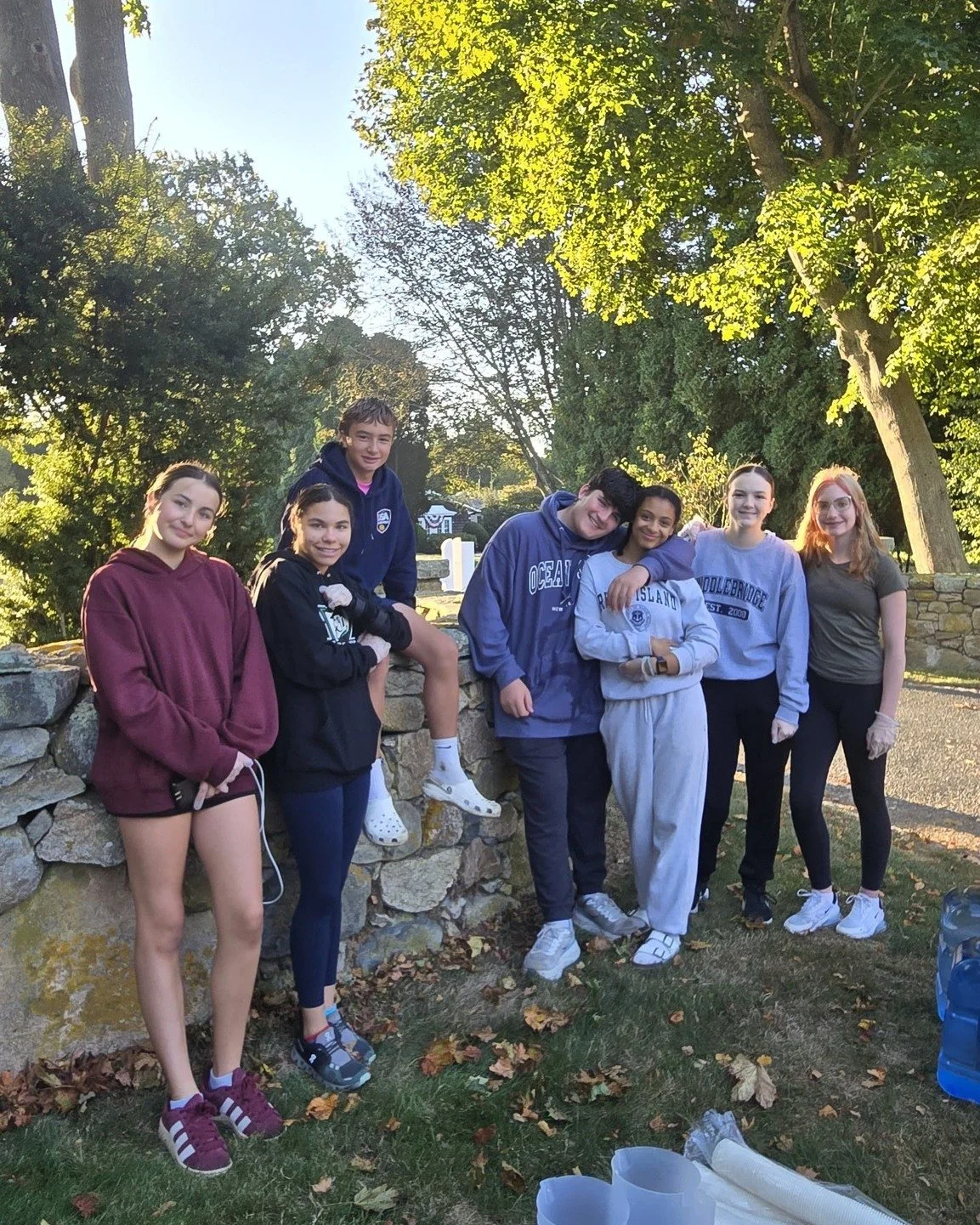 Crisp air, bright skies, and good company. 🍁🌊 From the shoreline to community service, our students make the most of every season. #NewEnglandFall #MiddlebridgeCommunity #NarragansettLife