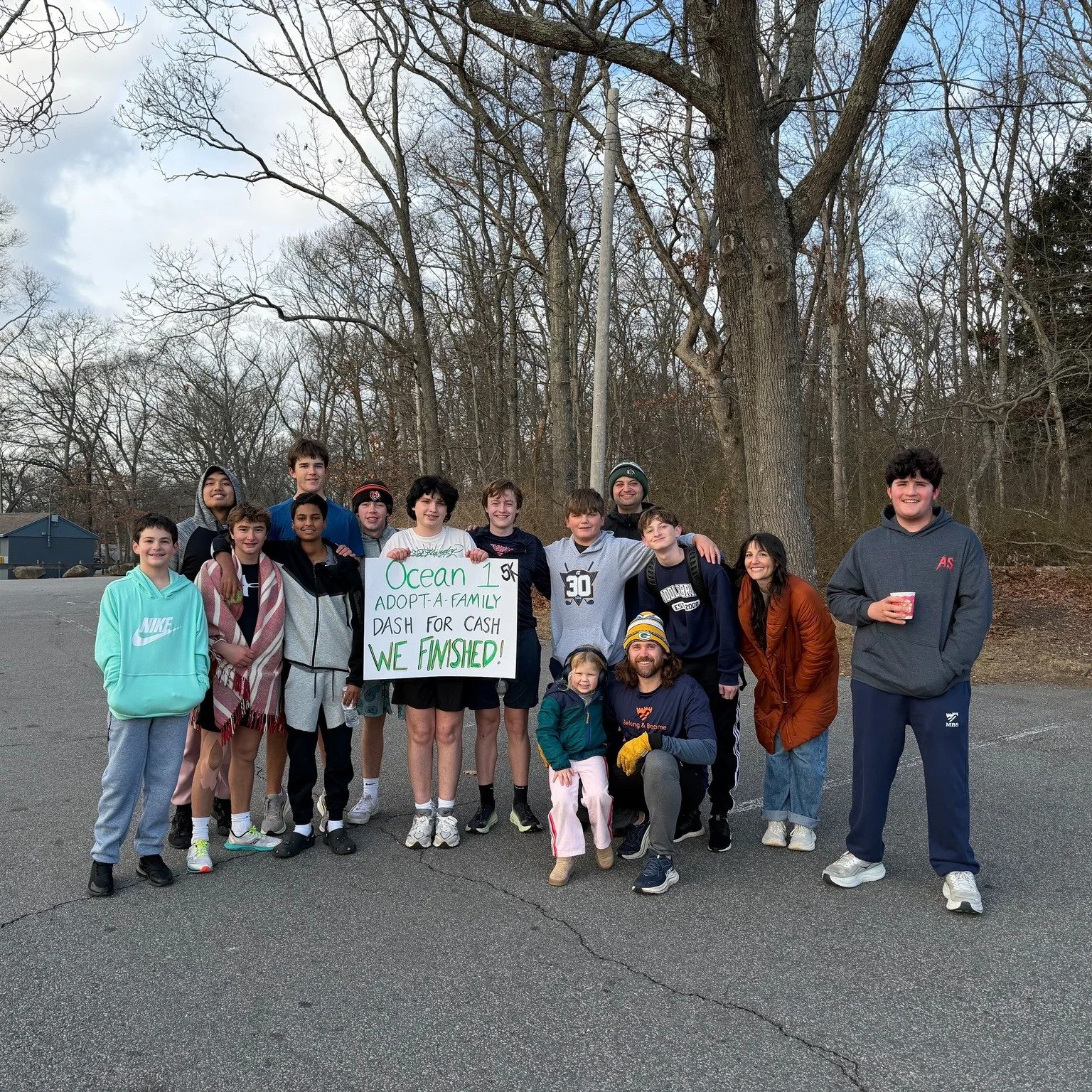 A huge shoutout to Ocean 1! Their 5K for Adopt-a-Family and Dash for Cash event was a huge success. Proud of this community! 🌊💙 #Ocean1 #AdoptAFamily #5K #MBSGivesBack