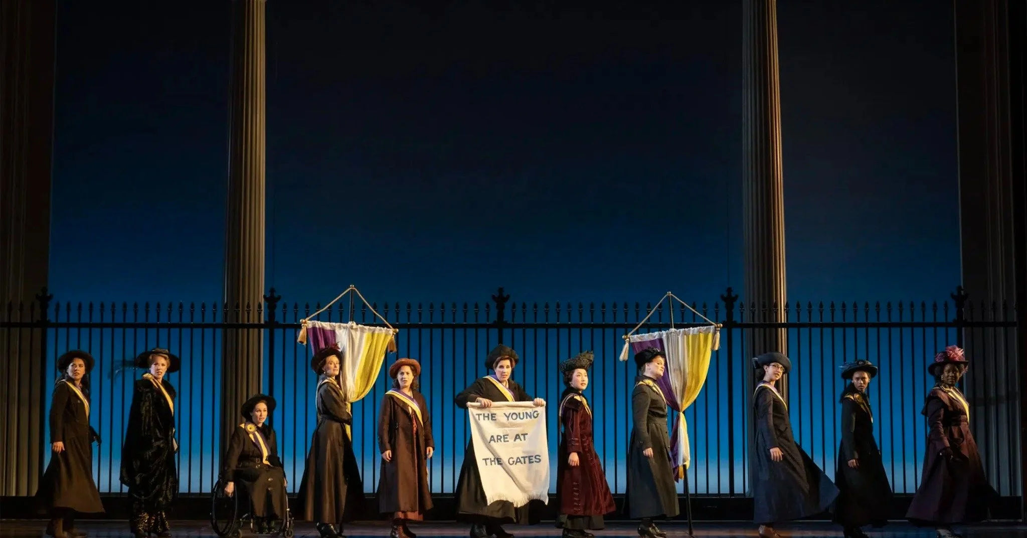 Experiences that extend beyond the classroom. 🎭 Earlier this month, about 30 students attended Suffs, the Tony Award&ndash;winning musical. An unforgettable night of powerful storytelling and history brought to life on stage.🎙️ #MBSExperiences