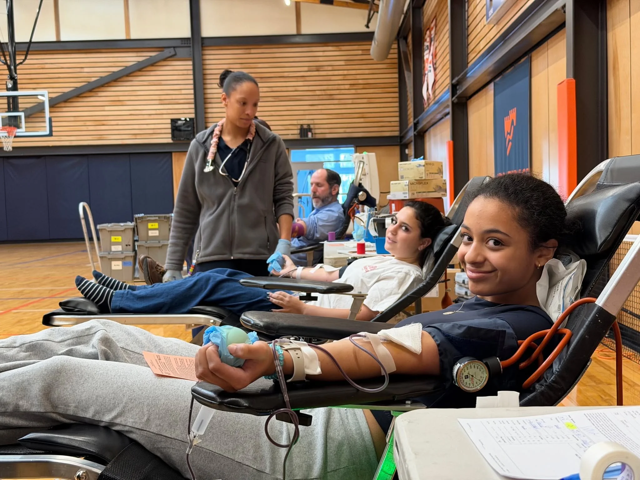 Giving back in a big way. ❤️ This February's blood drive was a powerful reminder of what it means to belong to a community that cares.🫀 #DonateLife #GiveBack #MiddlebridgeBloodDrive