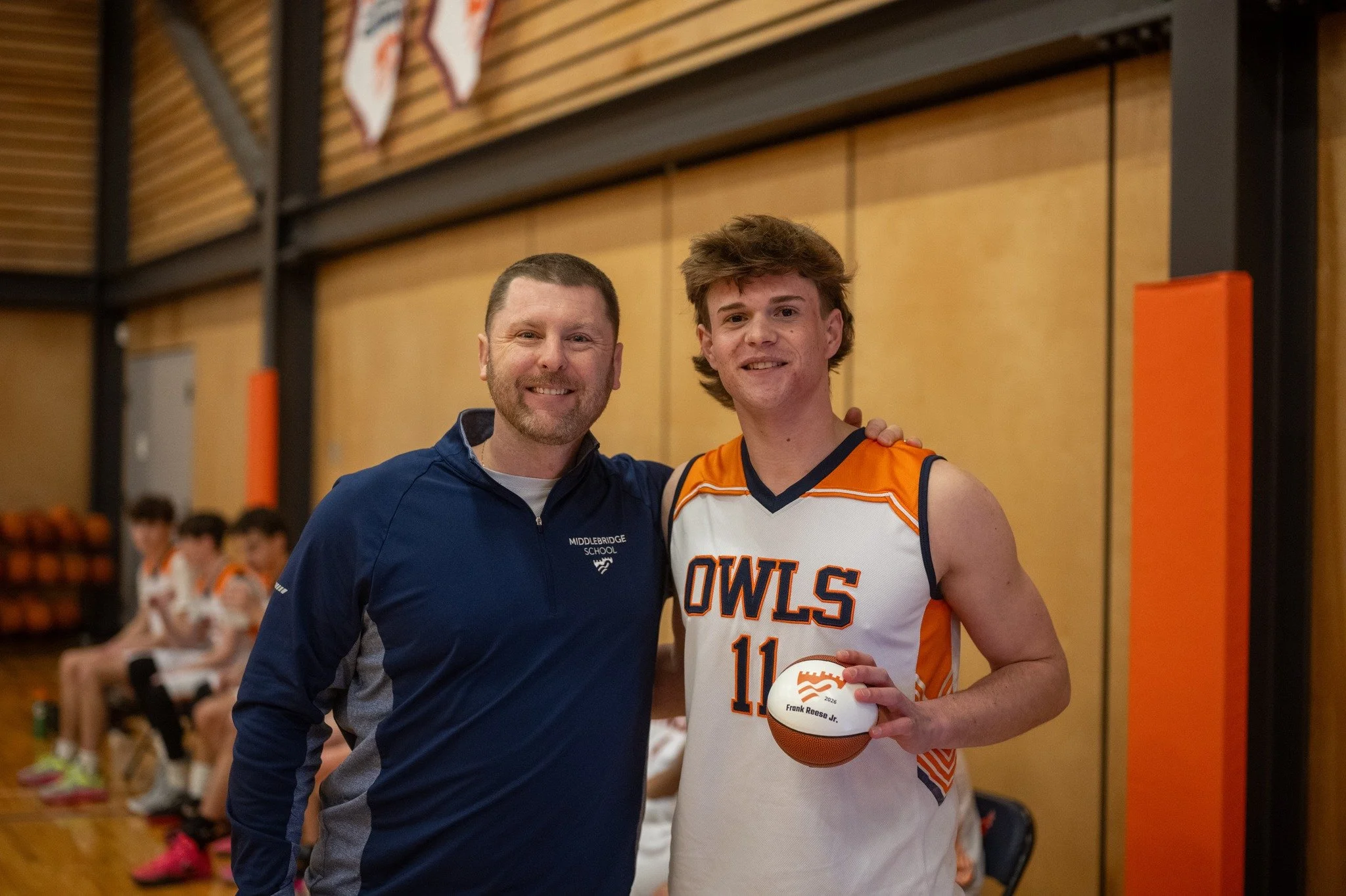 Senior Night at Hazard Castle, Part II 🏀💙 #MiddlebridgeMagic #MBSSeniorNight