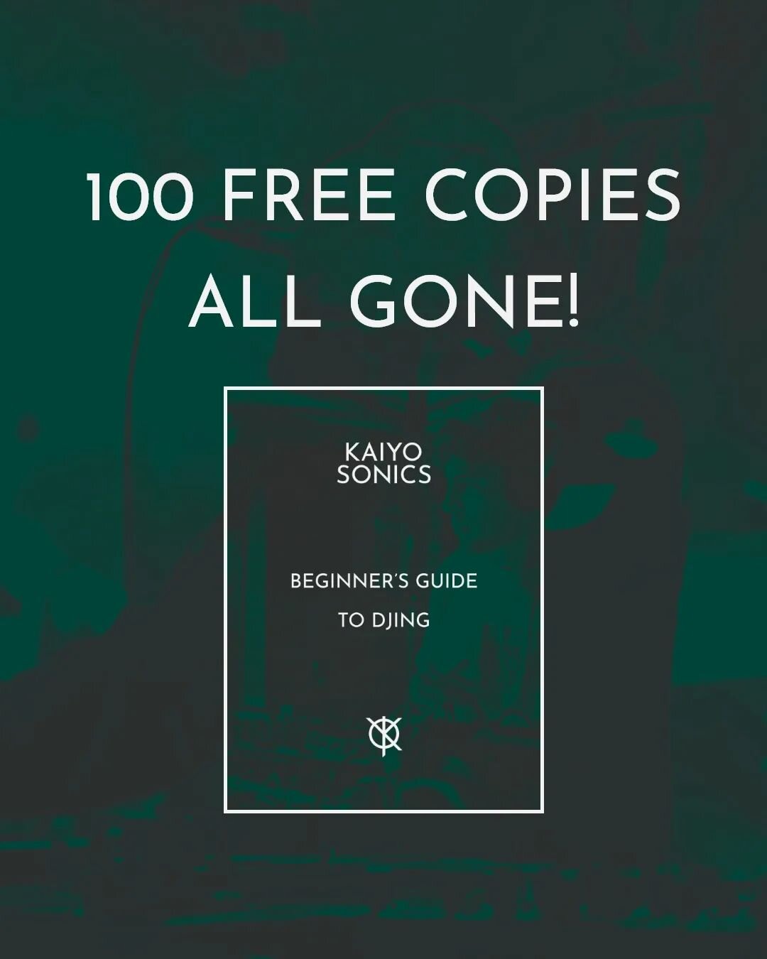 Cheers to everyone that's grabbed a copy so far, hope it's helped! All the free copies have now been snapped up so it's available on the website for &pound;5 or of course, still free for any students.

#dj #ebook #dnb #electronicmusic #djtips #mixing