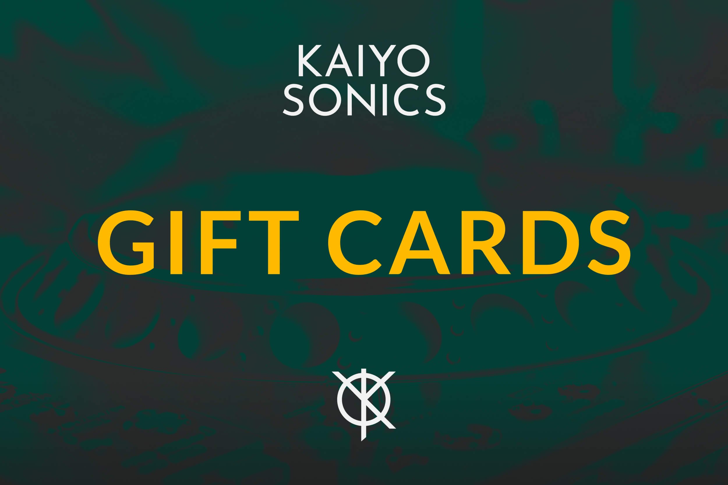 product thumbnail with green background image of Pioneer CDJ jog wheel and yellow text saying 'gift cards'