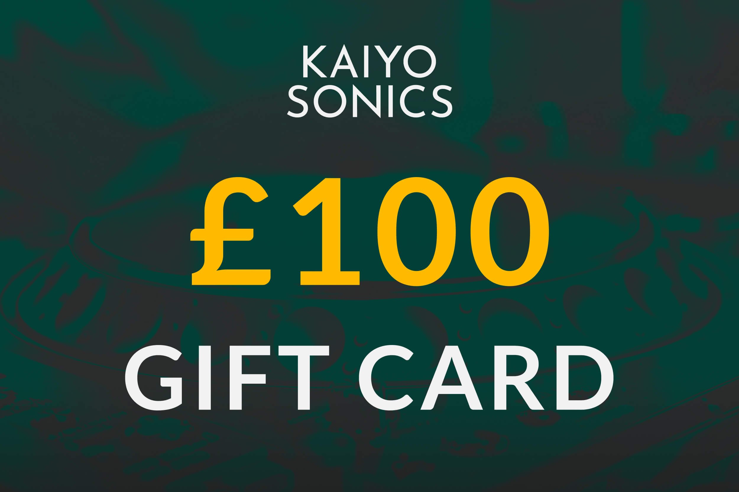 product thumbnail with green background image of Pioneer CDJ jog wheel and yellow and white text saying '£100 gift card'
