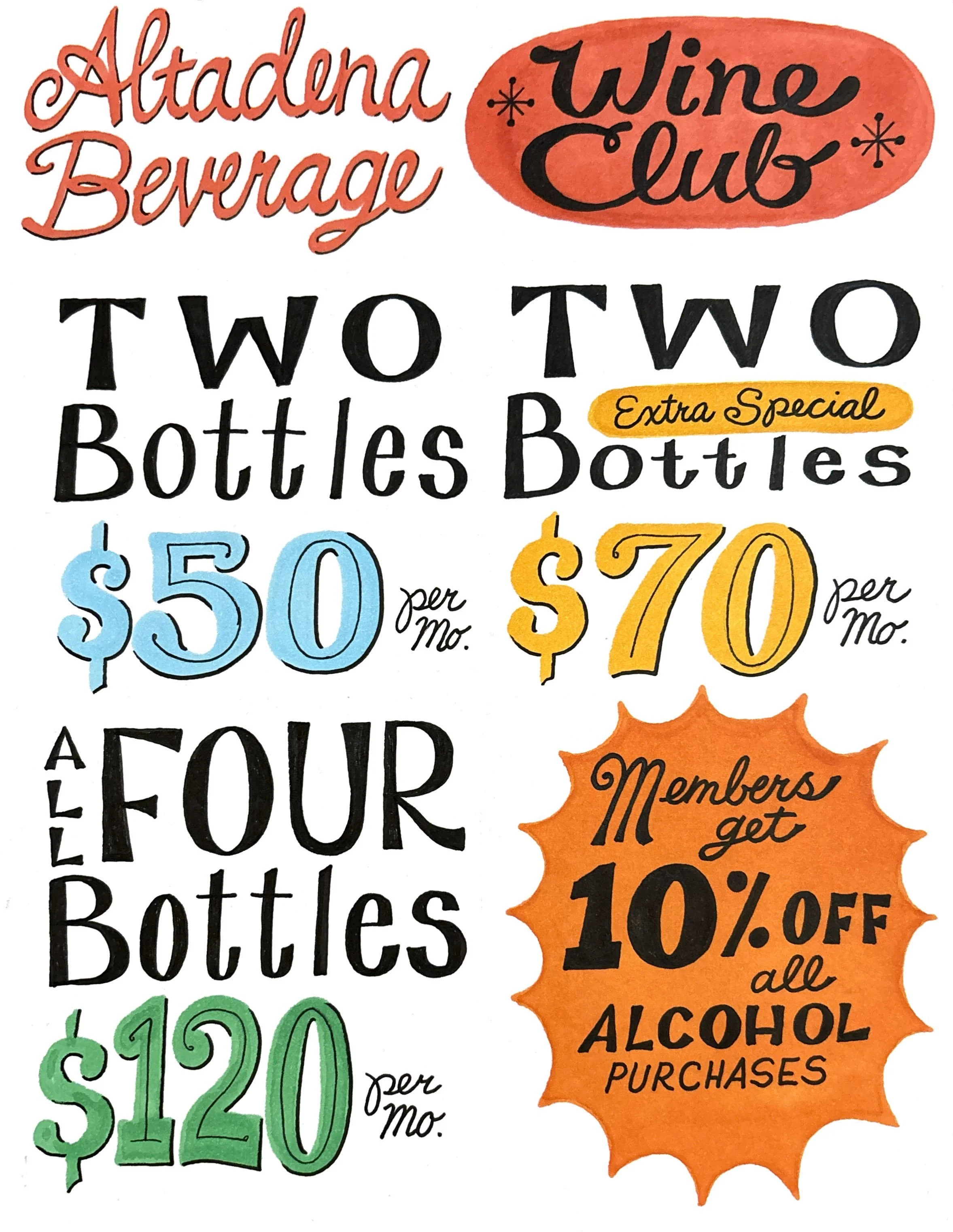 3 Month Wine Club Subscription