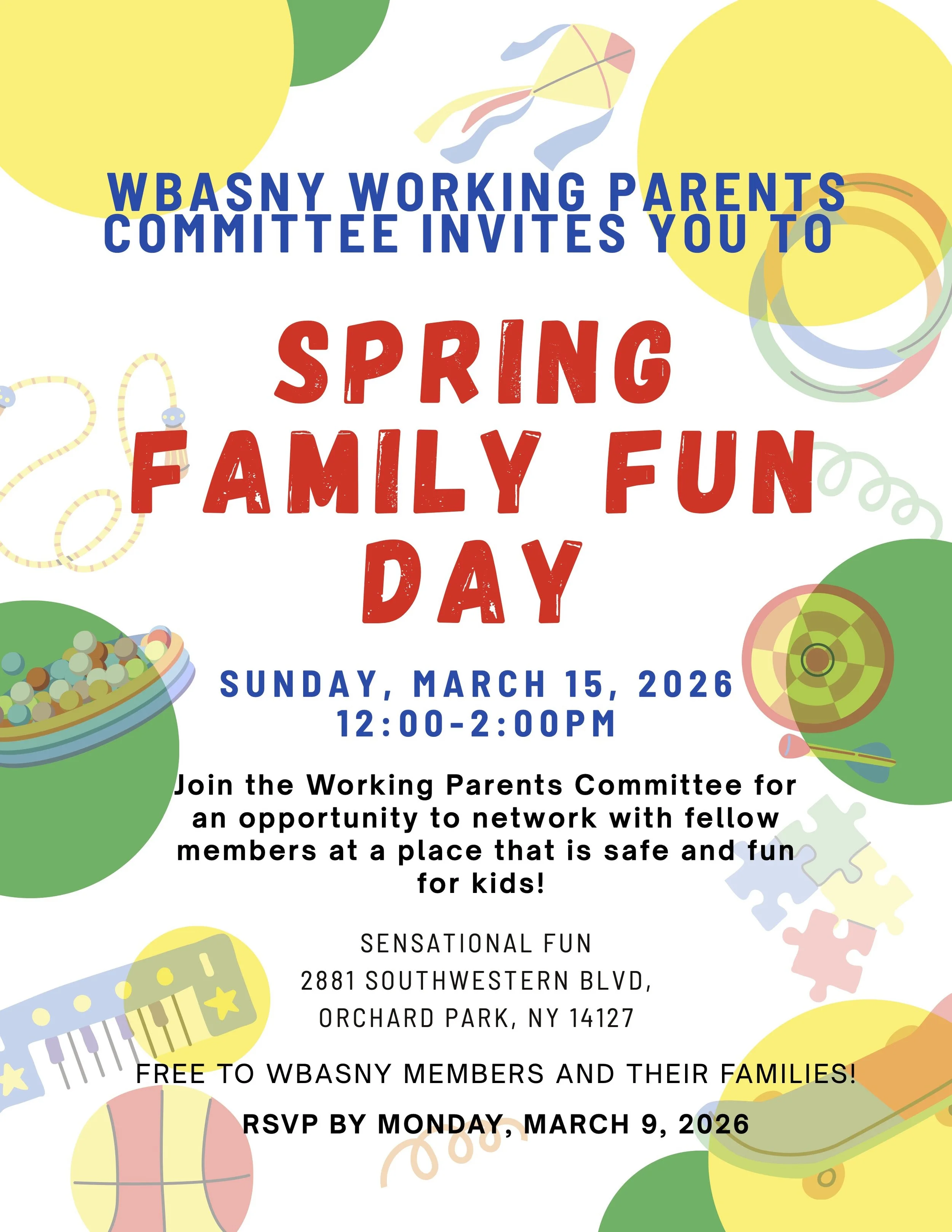 Spring Family Fun - Working Parents Committee 