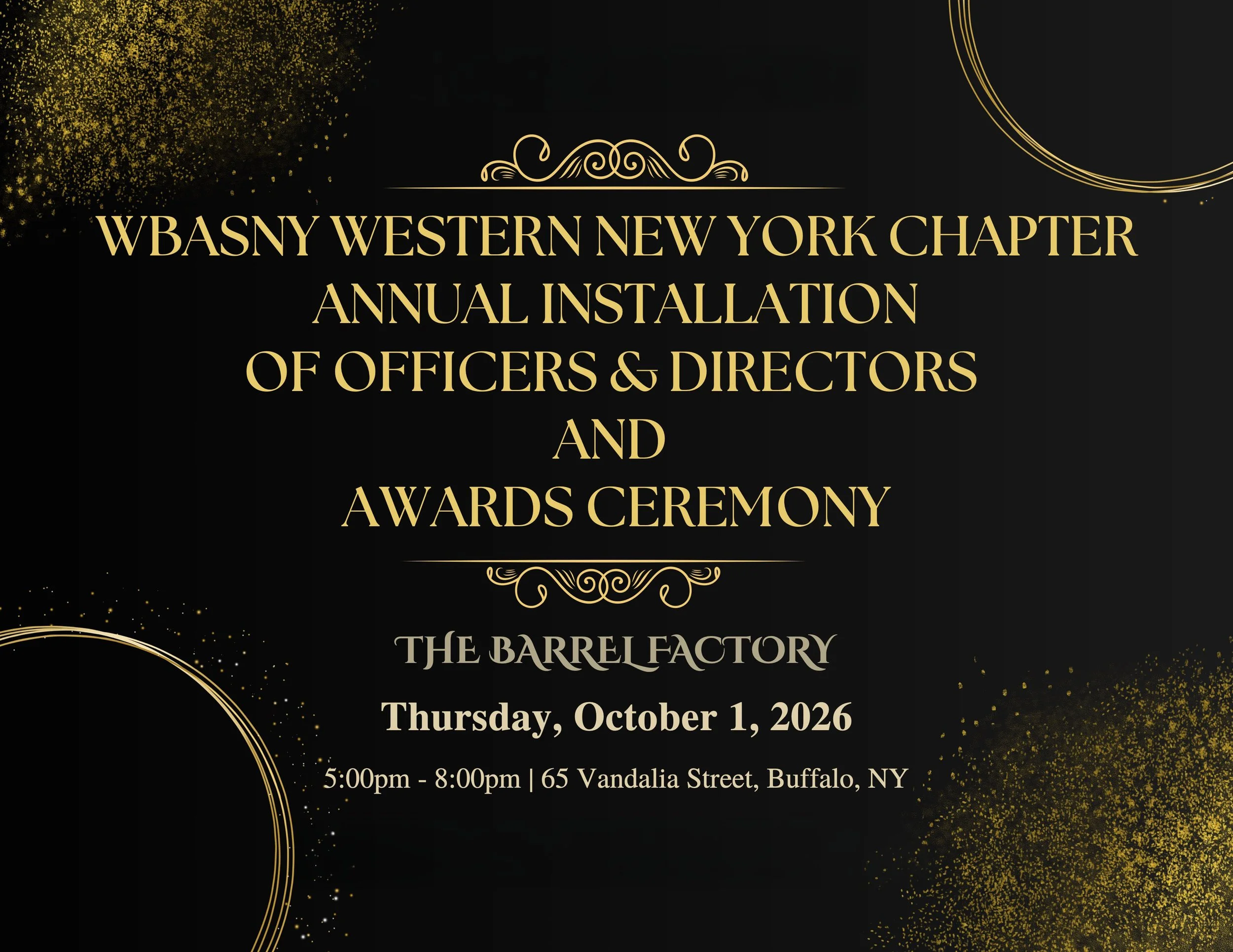 Awards and Installation of Officers and Directors