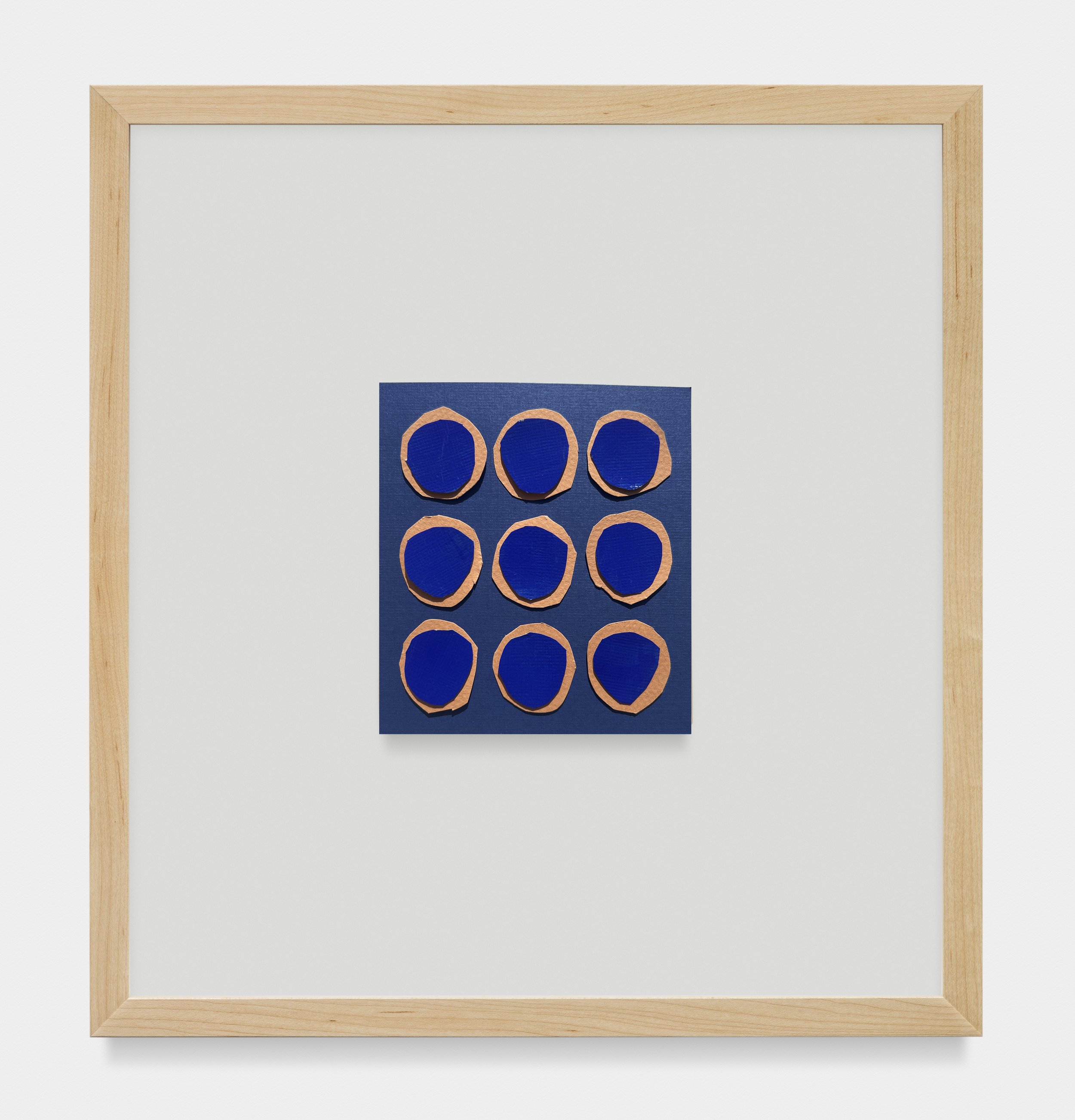 Untitled Collage 2026 |Construction paper and archival tape | 5.0 x 4.5 in