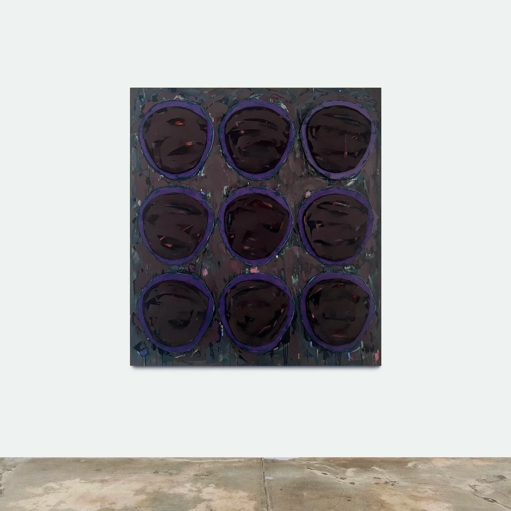 Chemical Muse,
2026,
acrylic on canvas and board, 
147.0 x 132.0 x 6.0 cm | 58.0 x 52.0 x 2.5 in