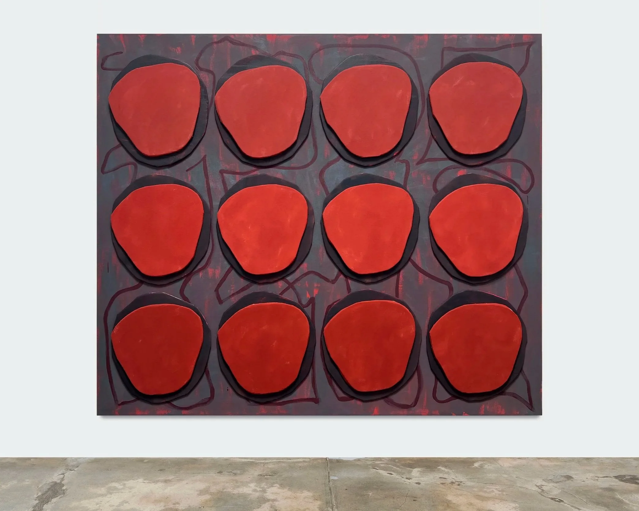 Siren's Call,
2026,
acrylic on canvas and board, 
182.7 x 213.4 x 7.7 cm | 72.0 x 84.0 x 3.0 in