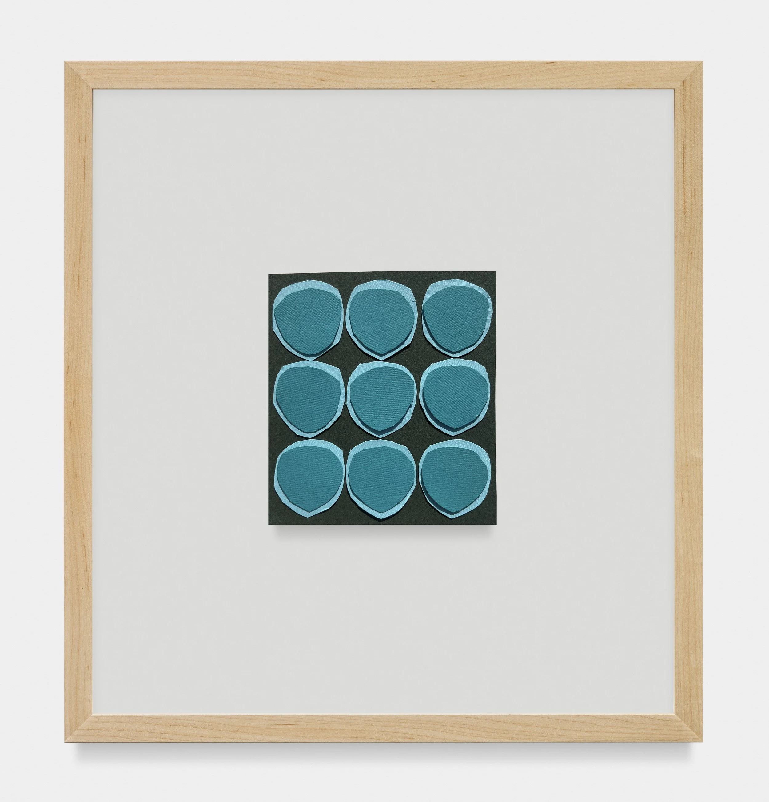 Untitled Collage 2026 |Construction paper and archival tape | 5.0 x 4.5 in