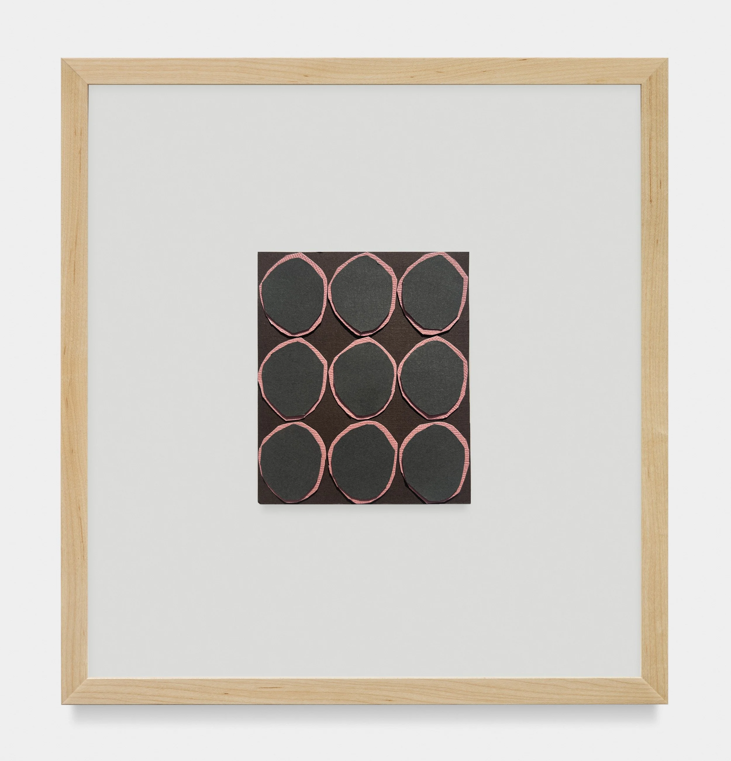 Untitled Collage 2026 |Construction paper and archival tape | 5.0 x 4.2 in