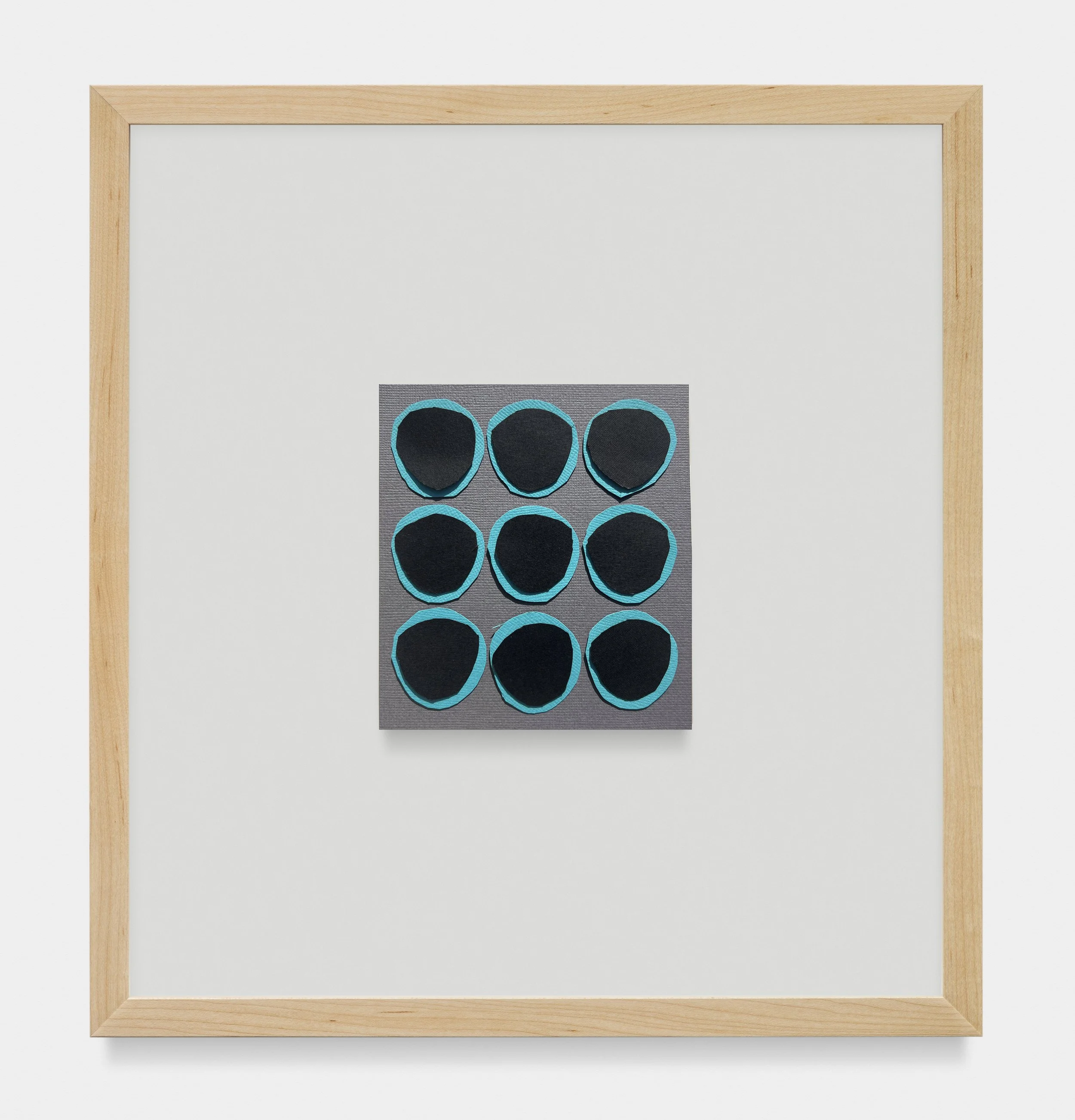 Untitled Collage 2026 |Construction paper and archival tape | 5.5 x 5.0 in