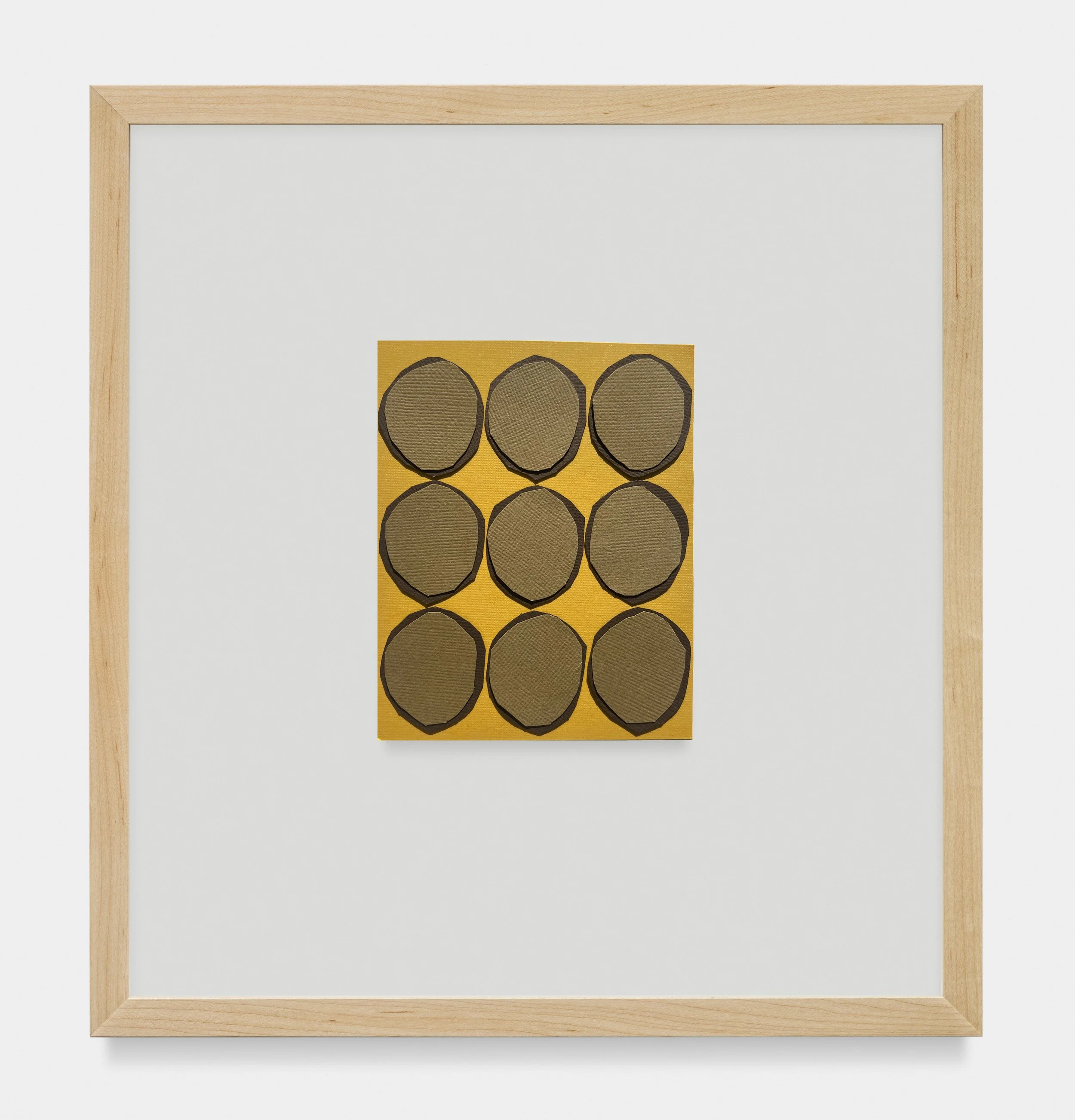 Untitled Collage 2026 |Construction paper and archival tape | 5.25 x 4.25 in