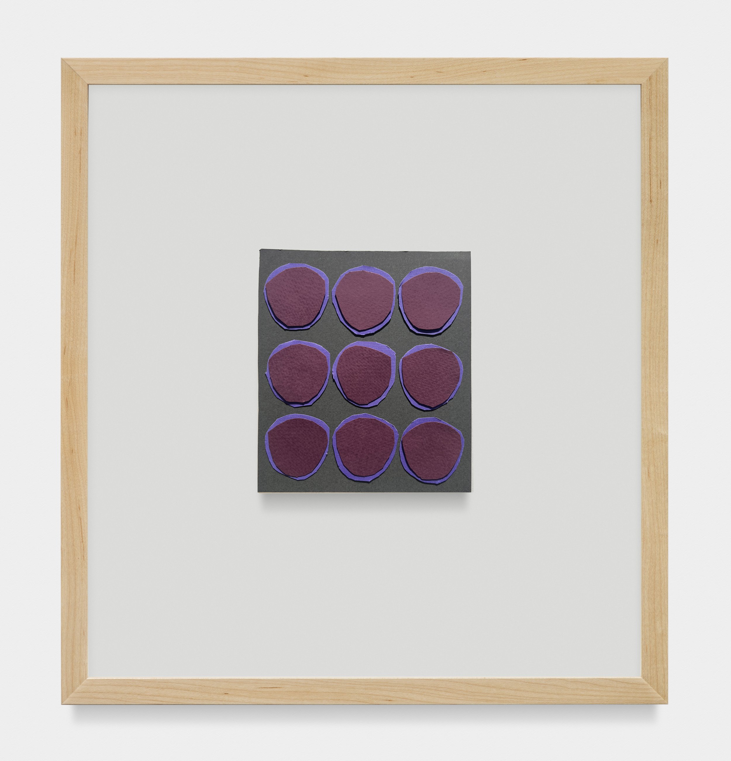 Untitled Collage 2026 |Construction paper and archival tape | 5.25 x 4.75 in