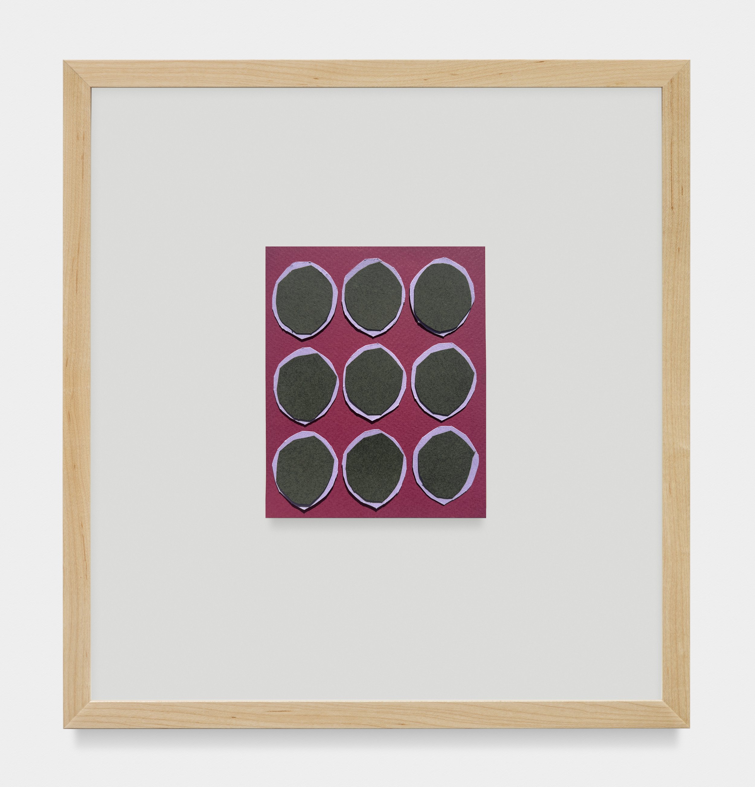 Untitled Collage 2026 |Construction paper and archival tape | 6.0 x 4.75 in 