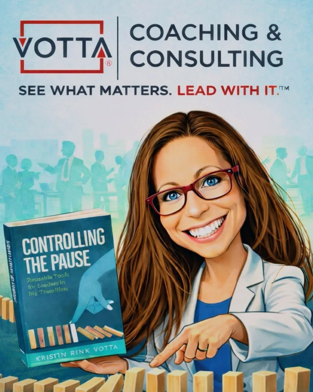 I asked ChatGPT why this is my caricature.

It explained that it shows the moment before one decision sets everything into motion - the pause where clarity lives.

Yes, it&rsquo;s another entrepreneur social media trend. 

Yes, I jumped on the bandwa