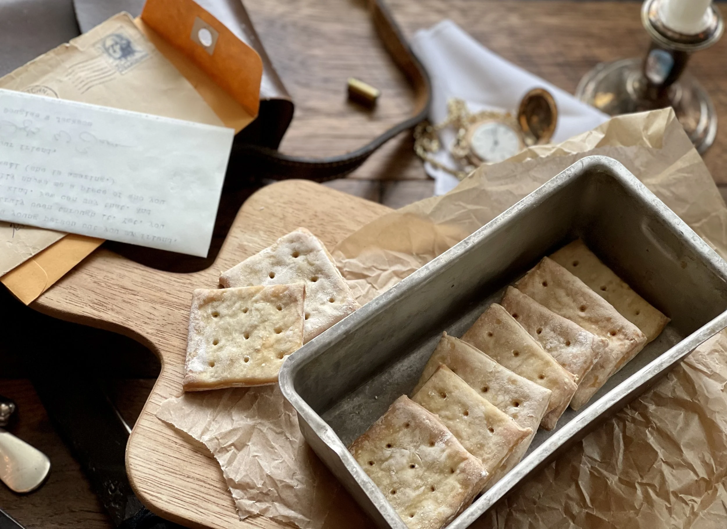 WW1 Hard Tack Recipe World War 1 Food — Savor Tooth Tiger