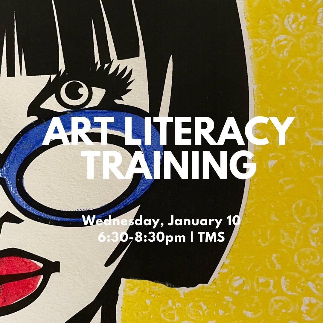 It's 2024 and we are back and ROLLING!  Our next Art Literacy Lesson Training is THIS WEDNESDAY, January 10, from 6:30-8:30 at Tumwater. It&rsquo;s open to all who are interested. 

Artist: Roy Lichtenstein

Production: Learning hands on the process 