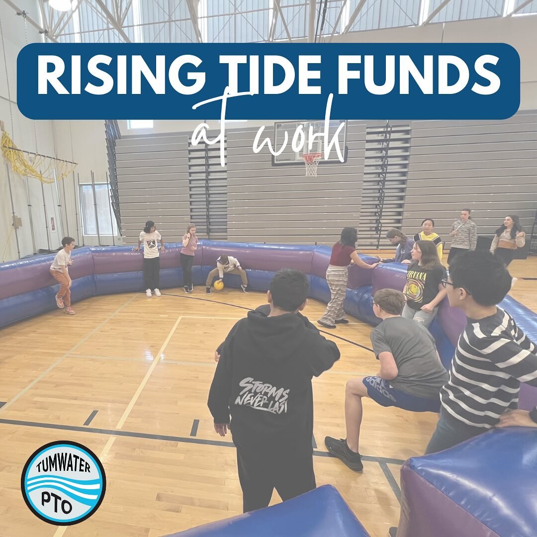 The PE department received a grant for the Gaga Ball Pit from our Rising Tides funds. The PTO Community Grant Program makes up 43 percent of our budget. 

Year today, we&rsquo;ve funded the following grants:
✔️ Projector Screen Installation for Gym
(