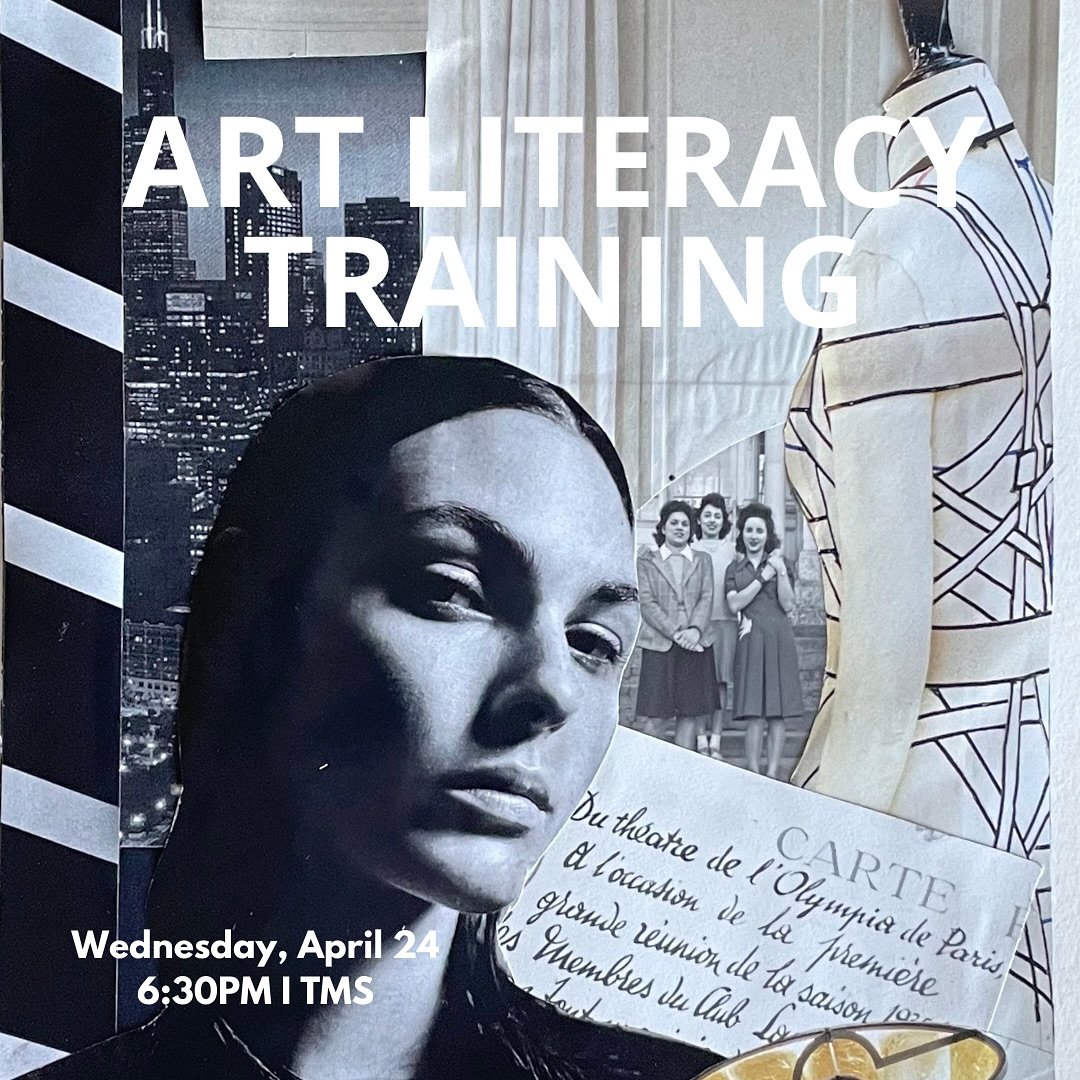 Our last Art Lit Training of the year is here! Please join us this Wednesday, April 24th at 6:30. The artist is Dorothea Lange, and we will be working on black &amp; white photo collages.