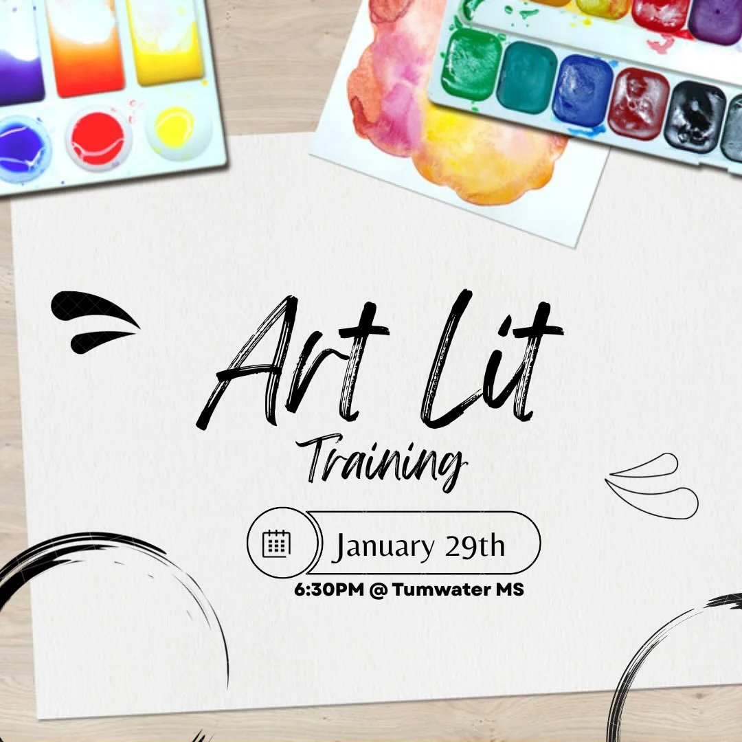 🎨Our Art Lit team is preparing to offer two lessons this year. This program works best when we have the support of many volunteers during the 10 lessons presented at each grade level. If you are interested in joining the efforts to teach these lesso