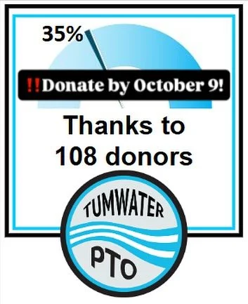 💙 The annual Rising Tides PTO fundraiser only lasts until&nbsp;October 9th. 108 generous donors have helped us raise $14.7K, which is 35% of our&nbsp;$42K goal. THANK YOU! Can you help us get to 50% of our goal this week?! Please donate today to mak