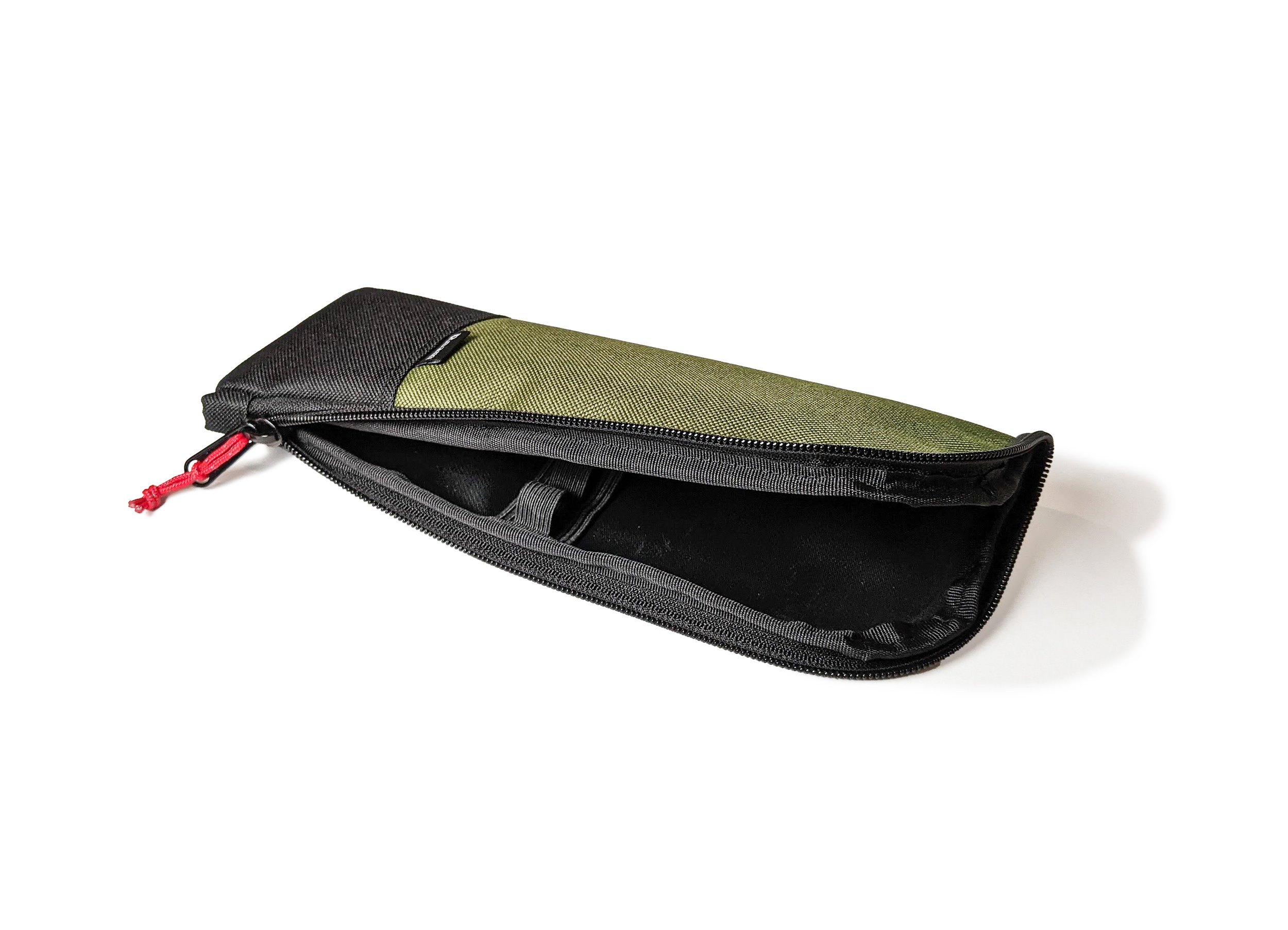 Brush Wallet_Olive_Open Empty.jpg