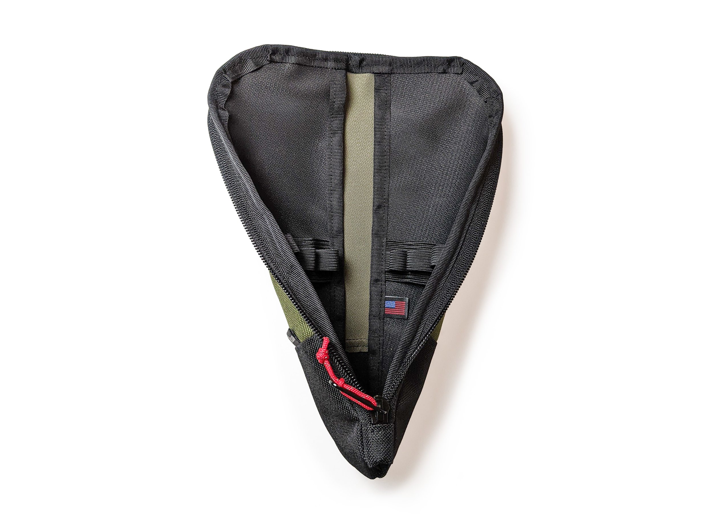 Brush Wallet_Olive_Wide Open Empty.jpg