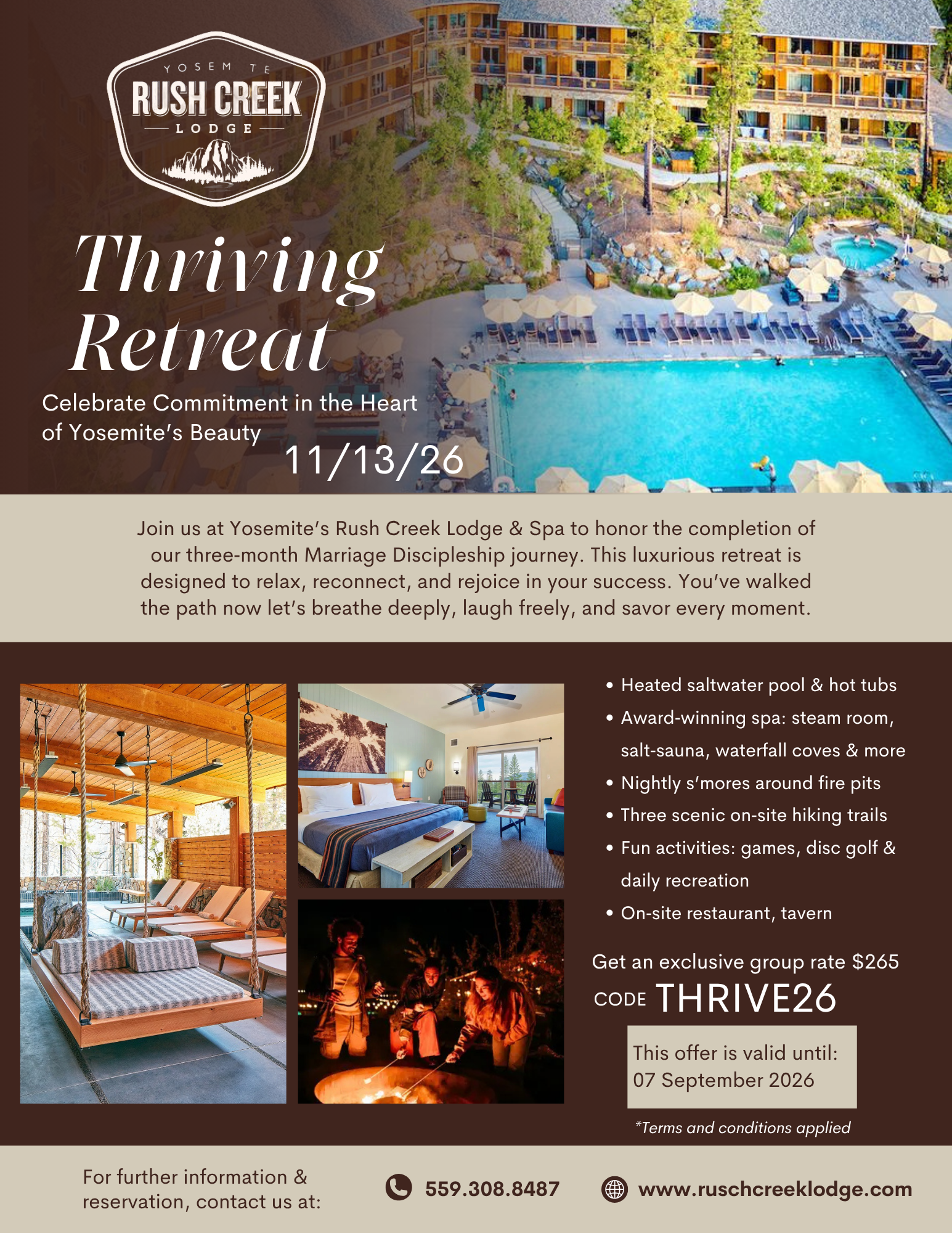 Thriving Retreat at Rush Creek Lodge