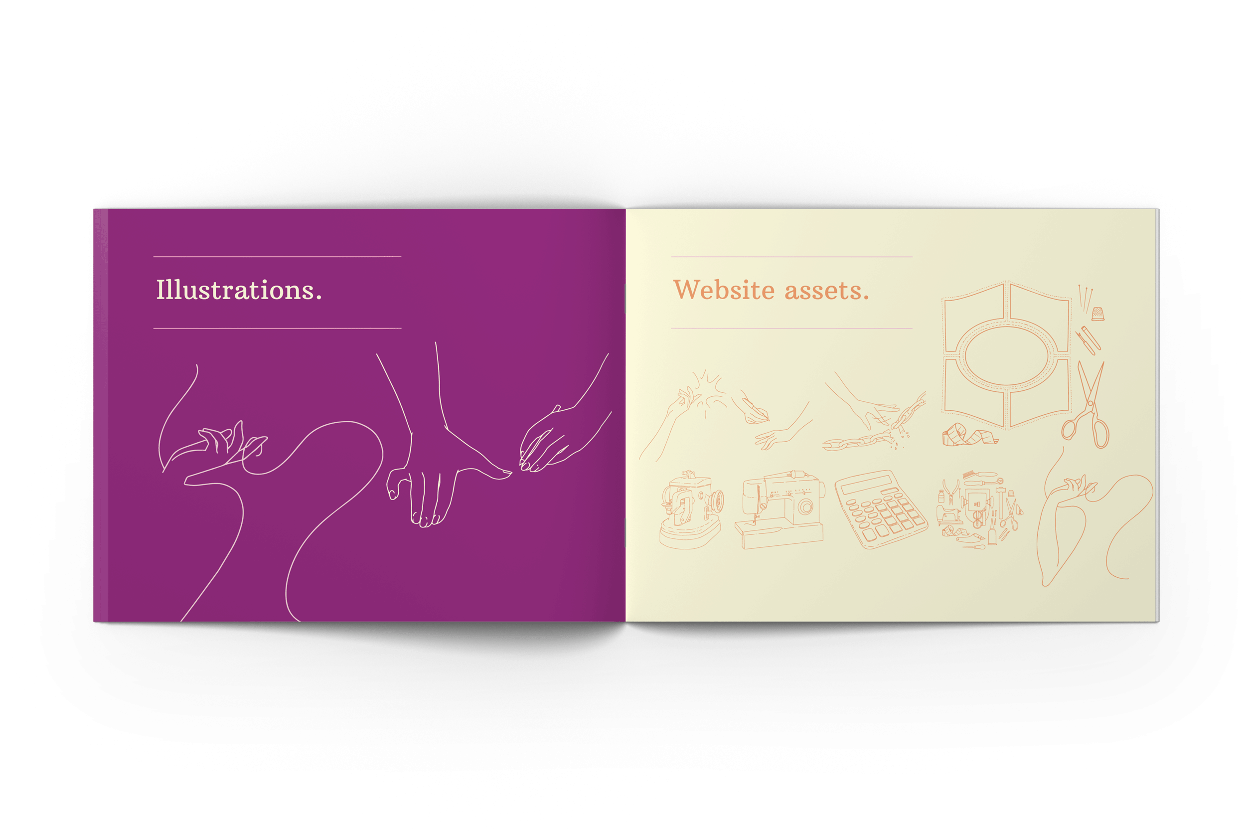 Visual Identity design of Fur School brand created for Yukon Fur Now in 2021