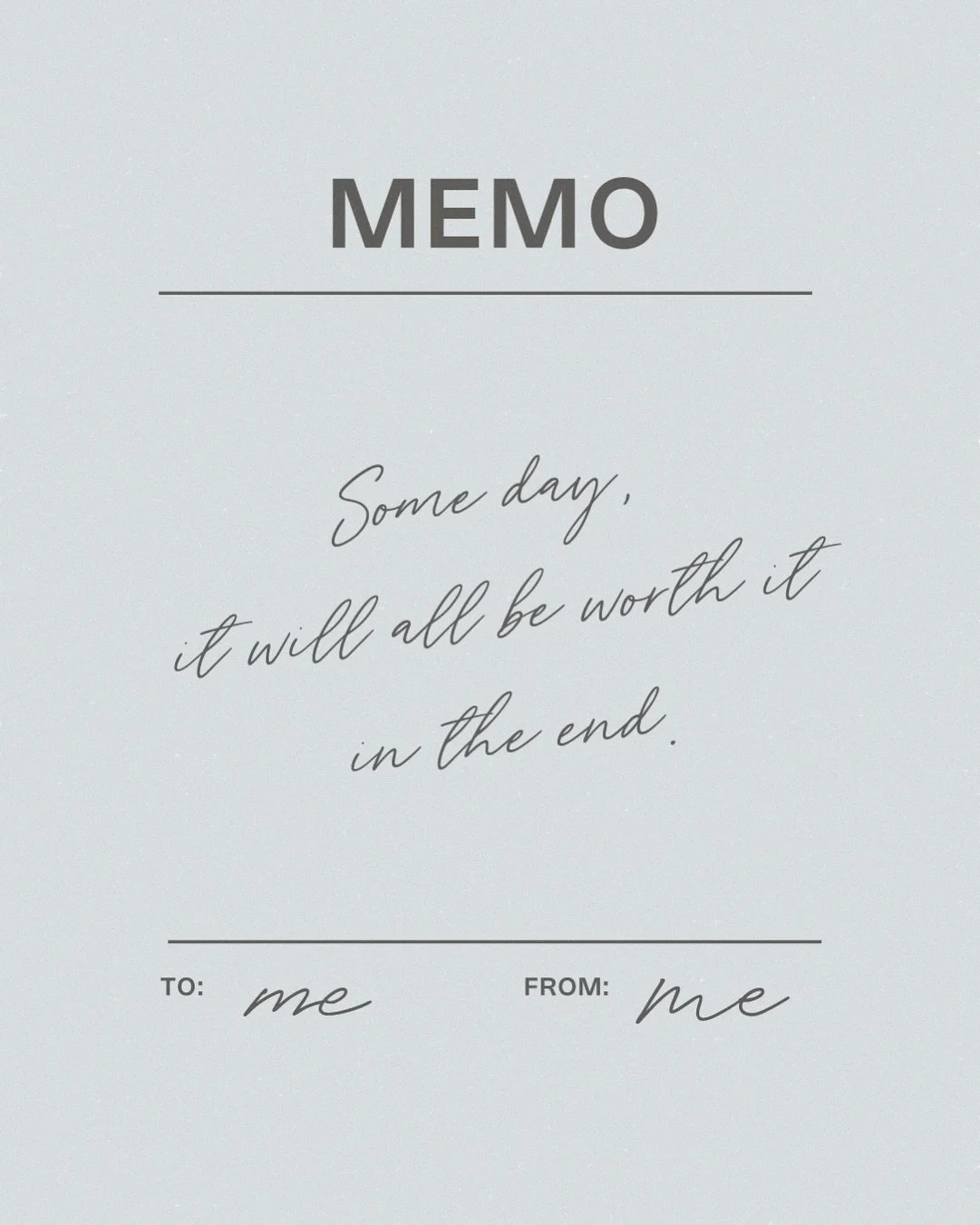 To anyone dreaming of the leap&mdash;starting that business, switching careers, pursuing that wild idea that keeps you up at night&mdash;this one&rsquo;s for you. Some day, it will all be worth it in the end. Keep going. 💫