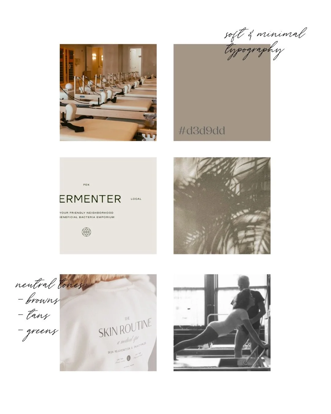 Bringing @everform24pilates to life ✨

Creating a visual identity for Reno&rsquo;s newest 24/7 Pilates studio&mdash;where earthy tones meet elevated simplicity. Think soft neutrals, minimal typography, and timeless design that feels as balanced as th