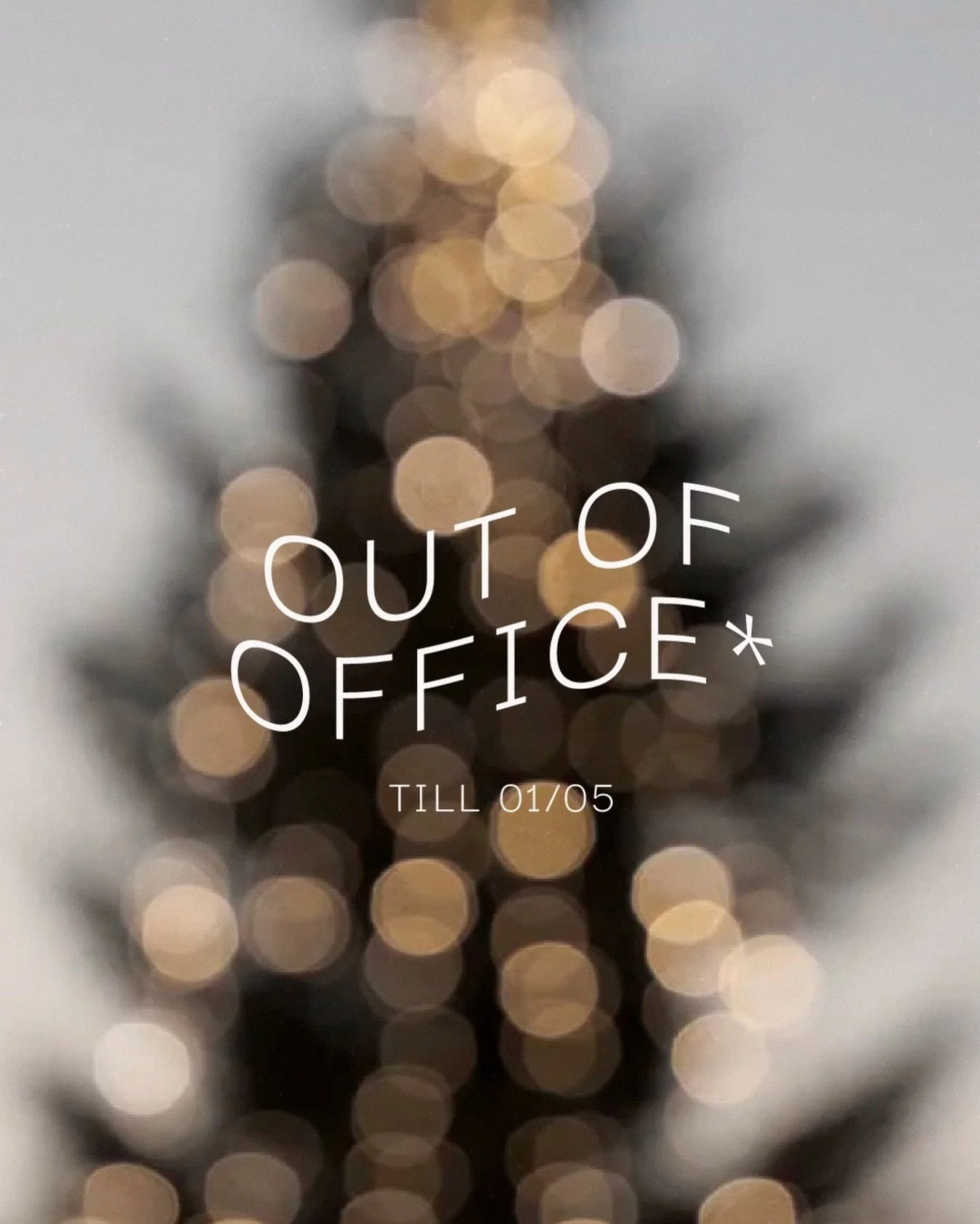 Taking some time to recharge ✨ Out of office until January 5th. See you in the new year!