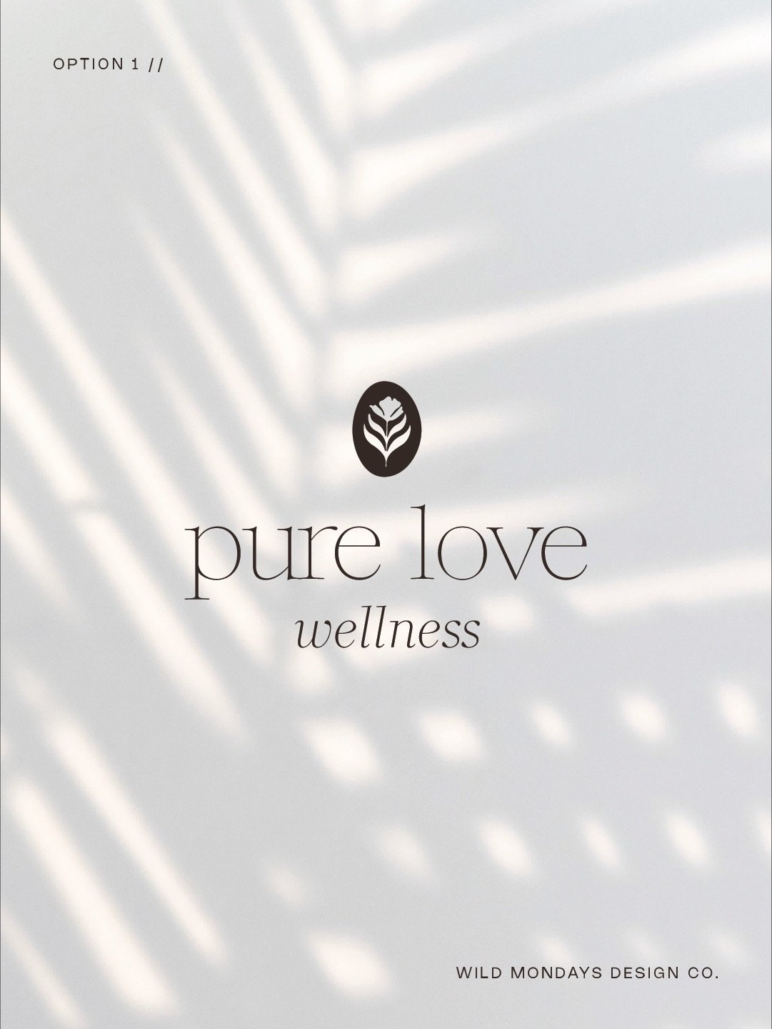 Three directions for Pure Love Wellness &mdash; a brand rooted in care, strength, and the quiet power of women supporting women.

This midwifery and women&rsquo;s health practice needed an identity that felt soft, grounded, and deeply nurturing while
