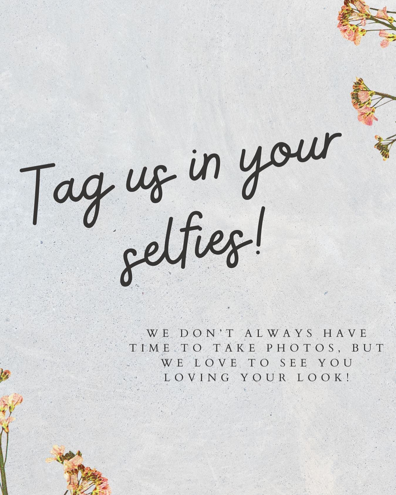 Hi friends! 

Tag us in your selfies! 

Sometimes we space it, sometimes we don&rsquo;t leave enough time, but we ALWAYS want a selfie! 

🧚🏻&zwj;♀️

@frickxy 
@destiny.frickx