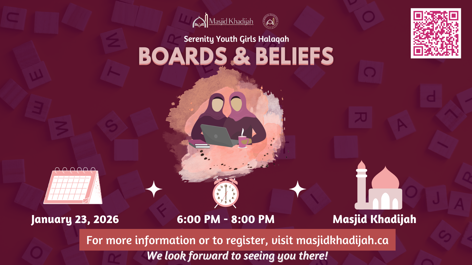 Youth Girls Halaqah - Boards & Beliefs
