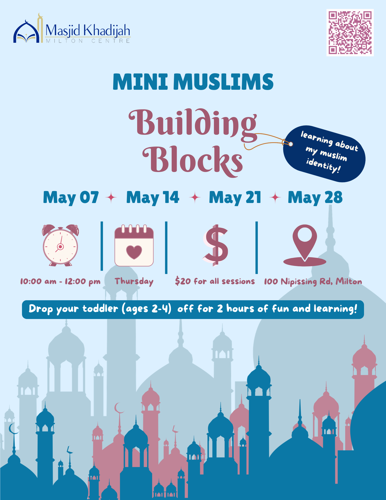 Mini Muslims Toddler Drop-In Program