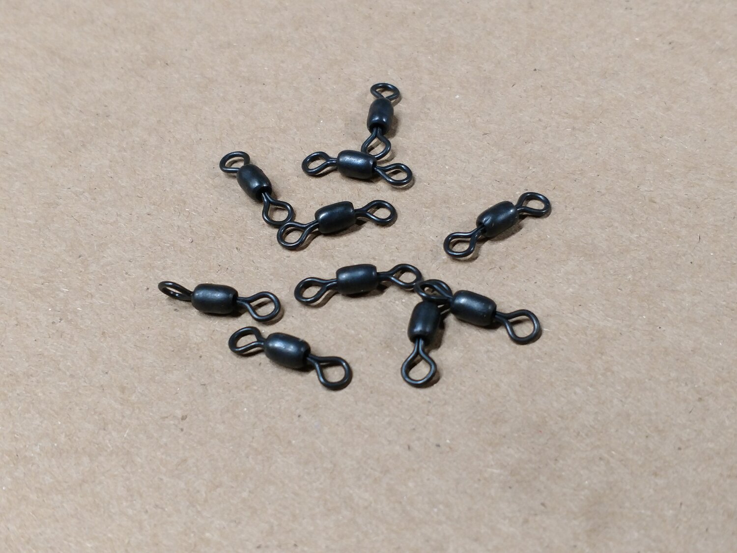 Rosco Stainless Steel Split Ring #4H - Black (25 Pack) - Precision