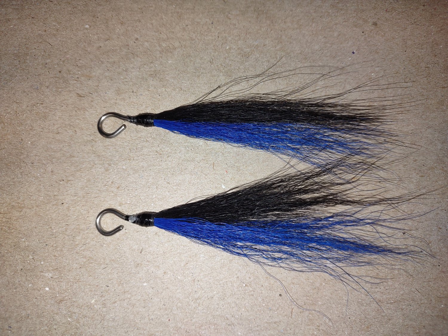Bucktail Tail Flags (no hook, just wire tag) — 247 Lures