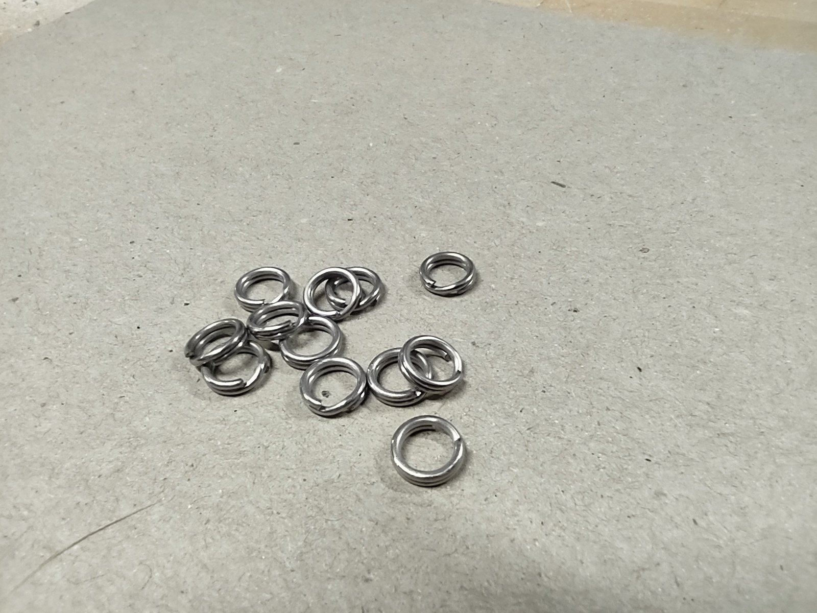 Replacement split rings - not very exciting I grant you, but it's