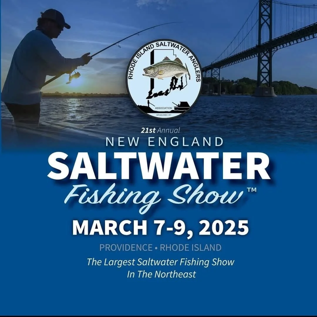 Next stop is the @ne_saltwater_fishing_show hosted by @ri_saltwater_anglers_assoc March 7-8-9! All weekend long in Providence RI, come check out the 247 Lures booth for lures, building components, deer tails, flags, and who knows what else I'll bring