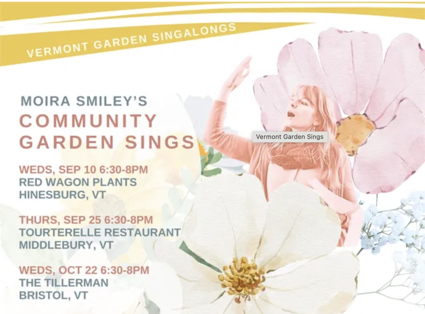 garden sing with moira smiley