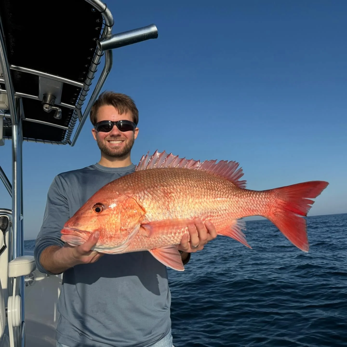 Tug O&rsquo; War with red snapper, vermillion snapper tacos, baked sea bass and a couple trigger fish sammiches for Nelson and Tyler today. The fishin was strange but we kept after it and put away a few for the ride home. Most importantly we enjoyed 