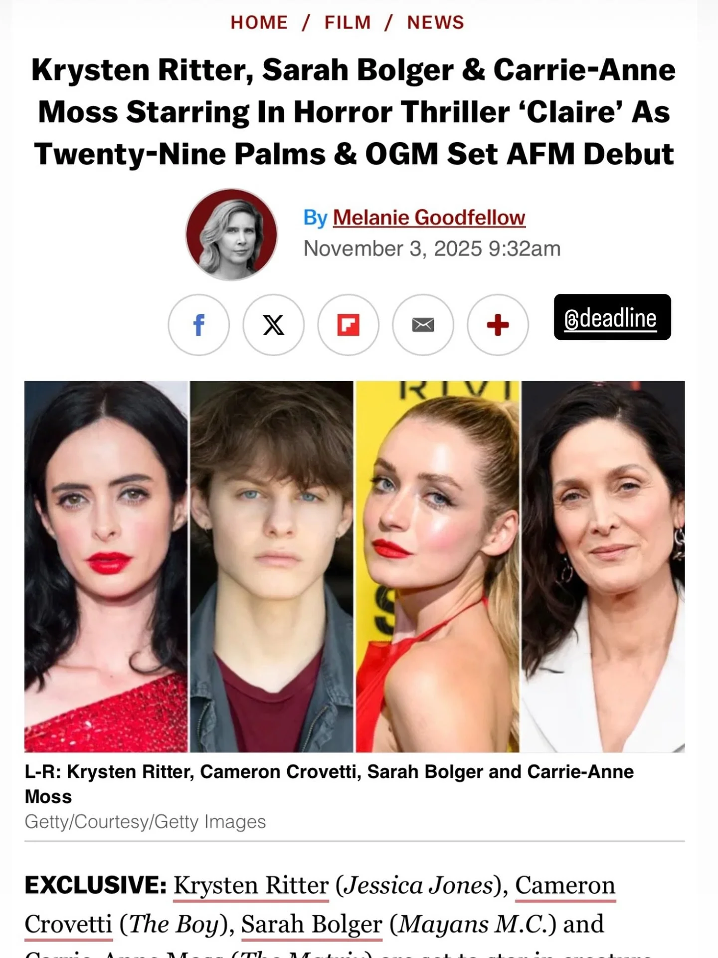 I could never possibly explain how special @krystenritter is to me, so I&rsquo;ll just post this and smile!❤️❤️❤️