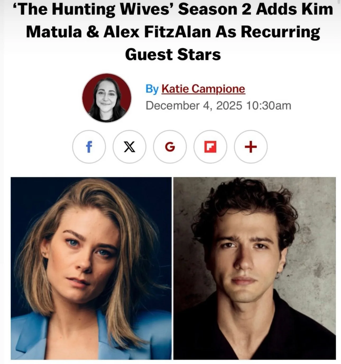 Soooo happy for @kimbpics who is uber talented, zany, smart, a devil, red hot, gorgeous and one of my favorite actresses I&rsquo;ve ever had the privilege to work with! Yeah! She&rsquo;s all that and more! I can&rsquo;t WAIT to see her in this campy,