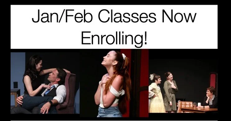 We still have a few spots left in both classes for our January/ February session! Email us or click the link in the bio for more information about enrollment! #marjorieballentine #marjorieballentinestudio #actingstudio #actingclass #actinglosangeles 
