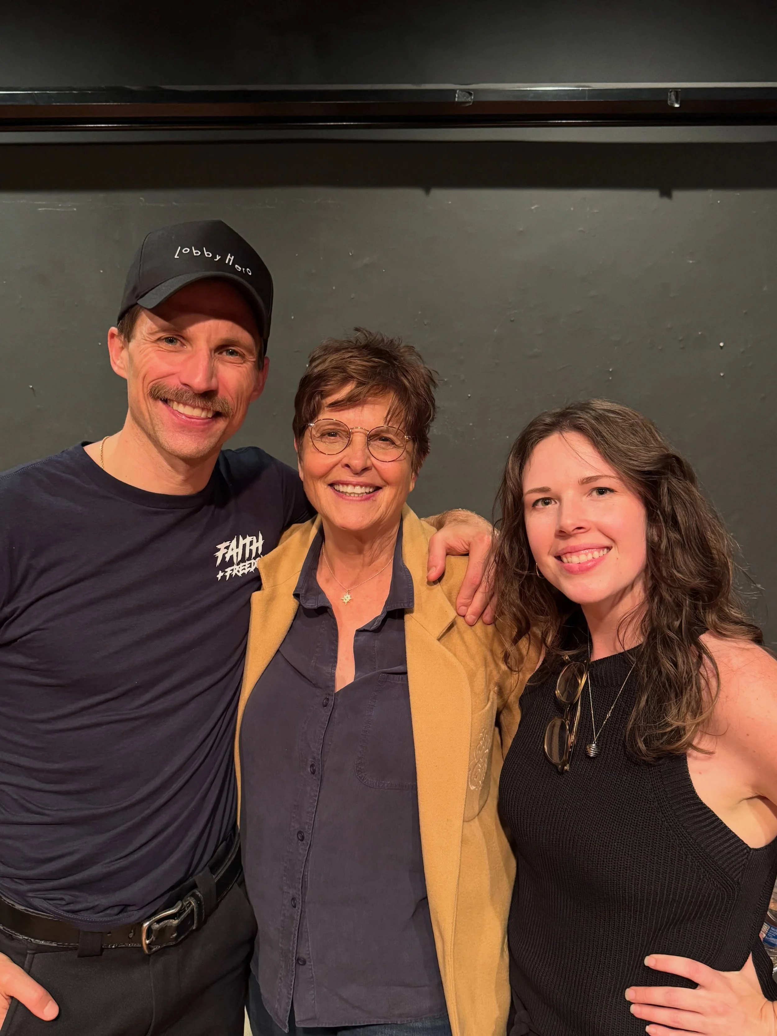 My partners Justin Deeley and @tierneyconley brought joy unspeakable to my life. And they and my cast &hellip; oh my cast @officialjustindeeley @rgomberg Rob Campbell @scottmanueljohnson keep my heart beating &hellip; fast &hellip; and wanting more m