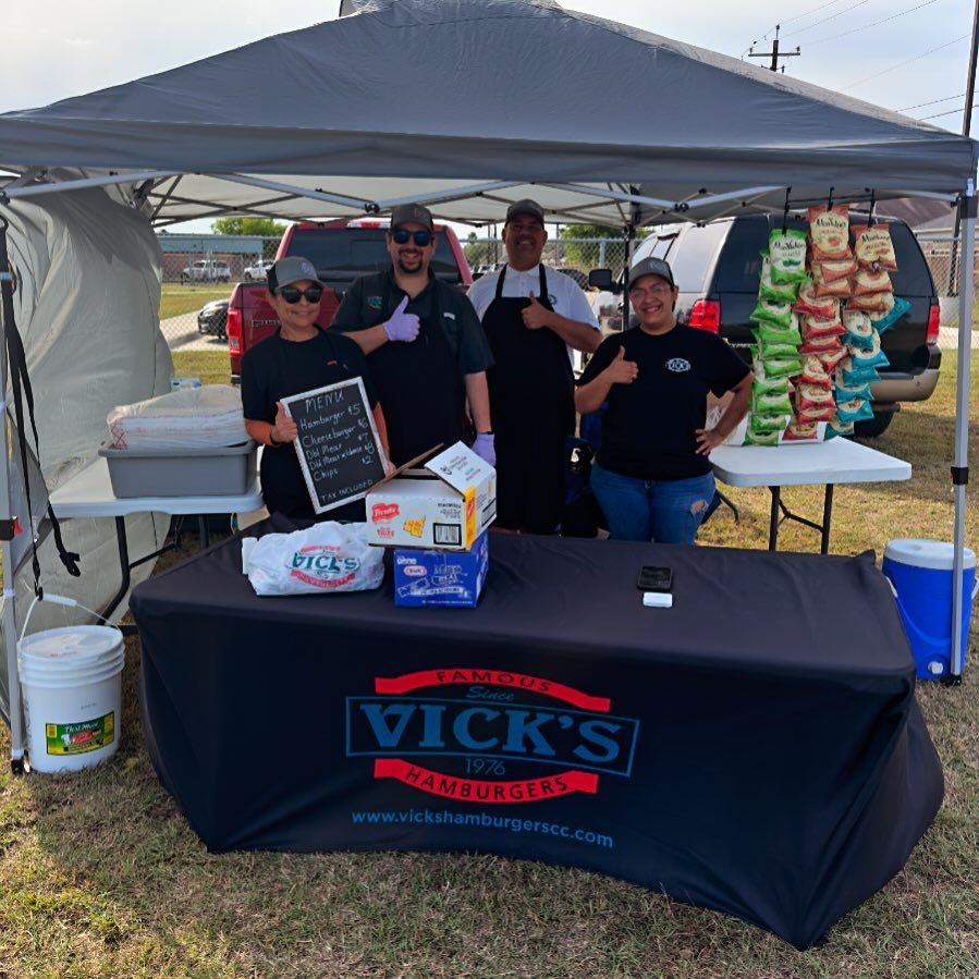 Thanks @mirelesccpta for having us out to your maritime festival! #vicksfamoushamburgers #homeoftheultimateburger #supportlocal