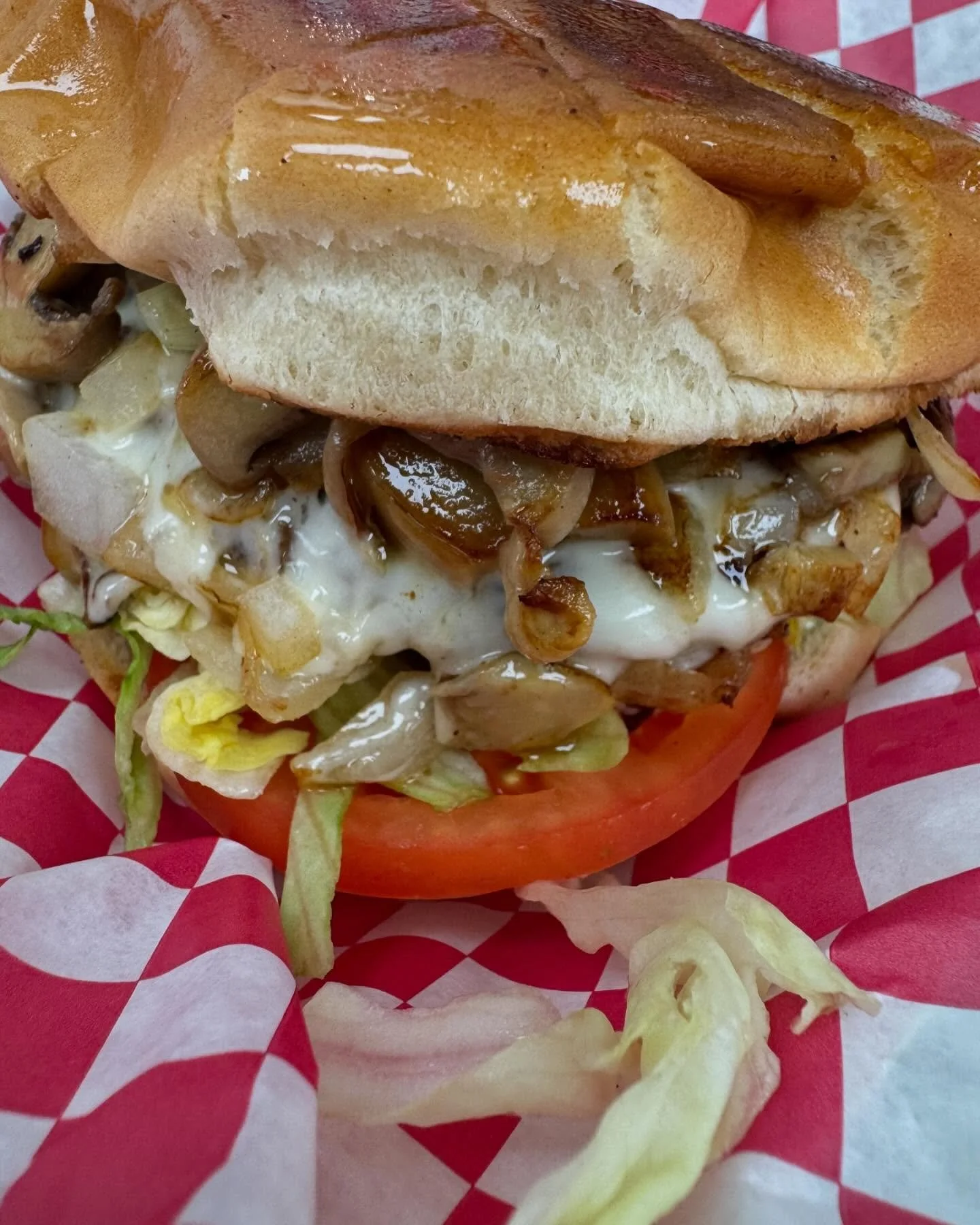Mushroom burger 😋 #homeoftheultimateburger #corpuschristi #eatlocal